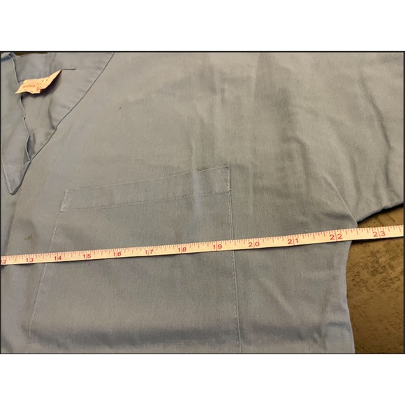 Scrubs Set - Light Blue Short Sleeve with Pants Sz S - Picture 4 of 10